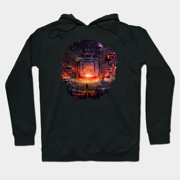 Interstellar Dawn Hoodie by ginkelmier@gmail.com